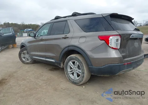 2021 Ford Explorer Xlt z USA, uszkodzony, nr VIN 1FMSK8DH1MGB34350
